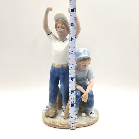 PAUL SEBASTIAN Boys of Summer Home Run Baseball Porcelain Sculpture 1989 - Picture 7 of 10